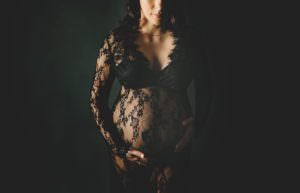 maternity gowns at NicCole Photography studio